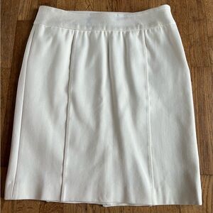 Classic white skirt